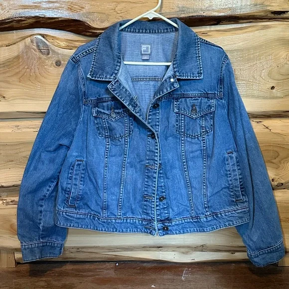 Jcpenney Jackets & Coats | Jcpenney Blue Jean Jacket Classic Denim Style | Color: Blue | Size: 3X | Carleen15'S Closet